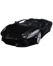 Masina metalica Maisto Special Edition - Lamborghini Aventador LP 700-4 Roadster, Scara 1:24, neagra -1