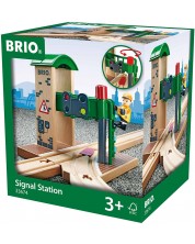 Accesoriu feroviar Brio - Gara - nod feroviar