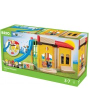 Jucărie de asamblat Brio World - Școală, 22 piese -1