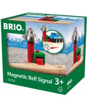 Accesoriu feroviar Brio - Clopotel de tren, cu magnet -1