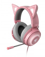 Casti gaming Razer Kraken Kitty Ed. - Quartz - Ozone.ro Casti gaming Razer Kraken Kitty Ed. - Quartz