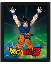 Poster 3D cu rama Pyramid Animation: Dragon Ball Z - Power Levels Increased -1