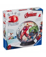 Puzzle 3D Ravensburger din 72 de piese - Răzbunătorii