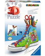 3D Puzzle Ravensburger din 108 de piese - Super Mario Sneaker