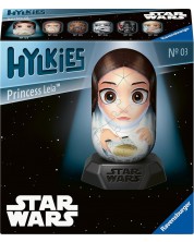 3D Puzzle Ravensburger din 54 piese - Războiul Stelelor: Prințesa Leia -1