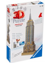 Puzzle 3D Ravensburger din 54 de piese - Empire State Building -1