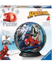 Puzzle 3D Ravensburger din 72 de piese - Spider-Man