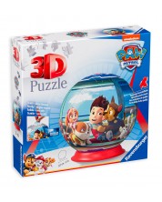 Puzzle 3D Ravensburger din 72 de piese - Paw patrol