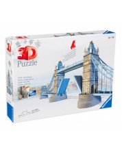 Puzzle 3D Ravensburger de 216 piese - Tower Bridge, Londra