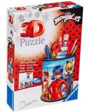 Puzzle 3D Ravensburger din 54 de piese - Mega-minunile Buburuzei 