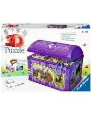 Puzzle 3D Ravensburger din 216 de piese - Treasure box -1