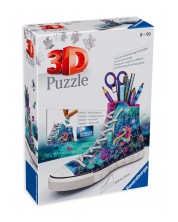 Puzzle 3D de 108 piese Ravensburger - Sneaker