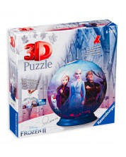 Puzzle 3D Ravensburger din 72 de piese - Regatul de gheata 2