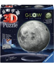 Puzzle 3D de 72 de piese Ravensburger - Strălucire în luna întunecată -1