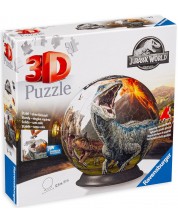 Puzzle 3D Ravensburger din 72 de piese - Jurassic Park