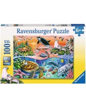 Puzzle Ravensburger de 100 XXL piese - Sub apa