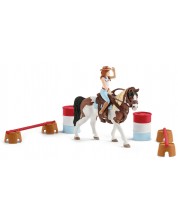 Set figurine Schleich Horse Club - Western cu Hannah