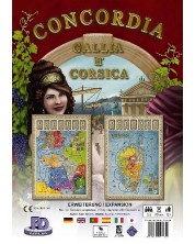 Extensie pentru jocul de societate Concordia: Gallia / Corsica -1