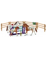 Set figurine Schleich Horse Club - Pentru turneele Lisei -1