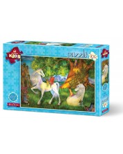 Puzzle Art Puzzle de 100 piese - Cai frumosi