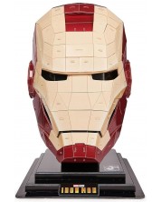 Spin Master 4D Puzzle de 96 de piese - Marvel: Casca Iron Man -1