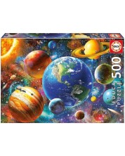 Puzzle Educa din 500 de piese - Sistemul solar -1