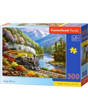 Puzzle Castorland din 300 de piese - Eagle River -1