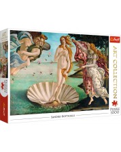 Puzzle Trefl din 1000 de piese - Nasterea lui Venus, Sandro Botticelli -1