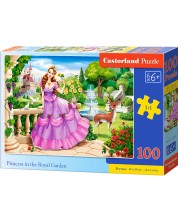 Puzzle Castorland de 100 piese - Printesa in gradina regala
