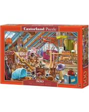 Puzzle Castorland din 500 de piese - The Cluttered Attic -1