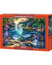 Puzzle Castorland din 1500 de piese - Paradis in jungla -1