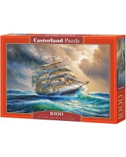 Puzzle Castorland din 1000 de piese - Navigand in ciuda sanselor -1