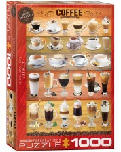 Puzzle Eurographics din 1000 de piese - Cafea -1