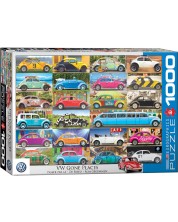 Puzzle Eurographics din 1000 de piese - VW Beetle -1