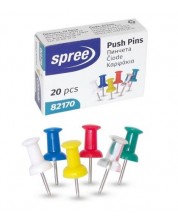 Push Pins pentru tabla din pluta Spree - 20 buc -1