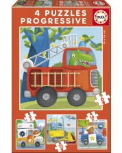 Puzzle Educa 4 in 1 - Rescue Patrol