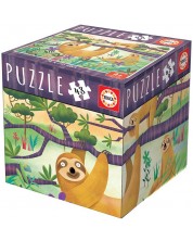 Mini puzzle Educa de 48 piese - Lenes