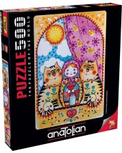 Puzzle Anatolian din 500 de piese - Matryoshka -1