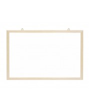 Tablă albă cu cadru din lemn 30 х 45 cm