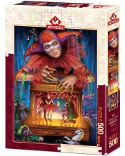 Puzzle Art Puzzle din 500 de piese - Puppeteer In Masque -1