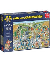 Puzzle Jumbo din 1000 de piese - Jan van Haasteren The Winery -1