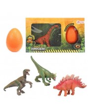 Set figurine Toi Toys - Dinozaur cu oua, sortiment -1