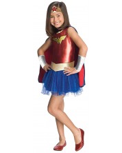 Costum de petrecere Rubie - Wonder Woman, cu pelerina, M -1