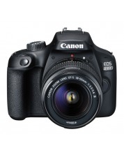 DSLR aparat foto Canon EOS - 4000D, EF-S 18-55-mm DC, negru -1
