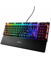 Tastatură gaming SteelSeries - Apex Pro, US, neagră -1