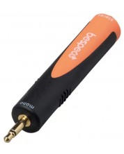 Adaptor Bespeco - SLAD135, 3,5 mm/6,3 mm, negru/portocaliu