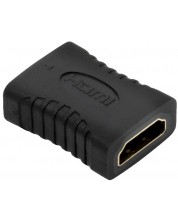 Adaptor QED - Connect, HDMI-F/HDMI-F, negru