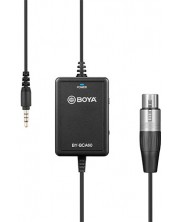 Adaptor Boya - BY-BCA60, XLR/3.5 mm TRRS, negru -1