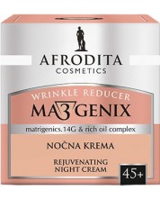 Afrodita Ma3genix Crema de noapte fermanta, 45+, 50 ml