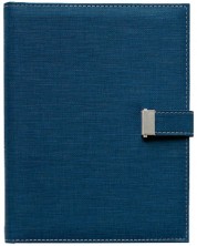 Agenda Lemax - Elegans, А5, cu mecanism, albastru inchis